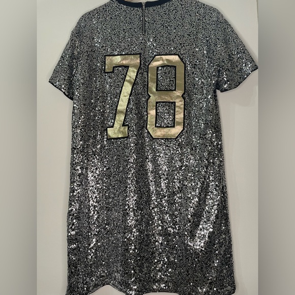 Sequins dress in silver - Picture 4 of 7